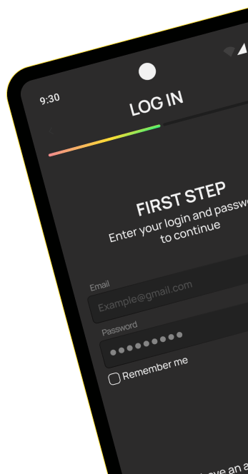 Sign in and make a deposit: 